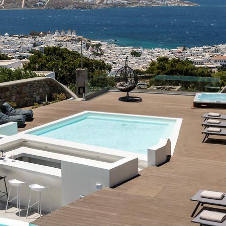 Villa In Mykonos - 6 Bedroom - 1Km From Mykonos Town - Infinity Pool - Sunset View Zewnętrze zdjęcie