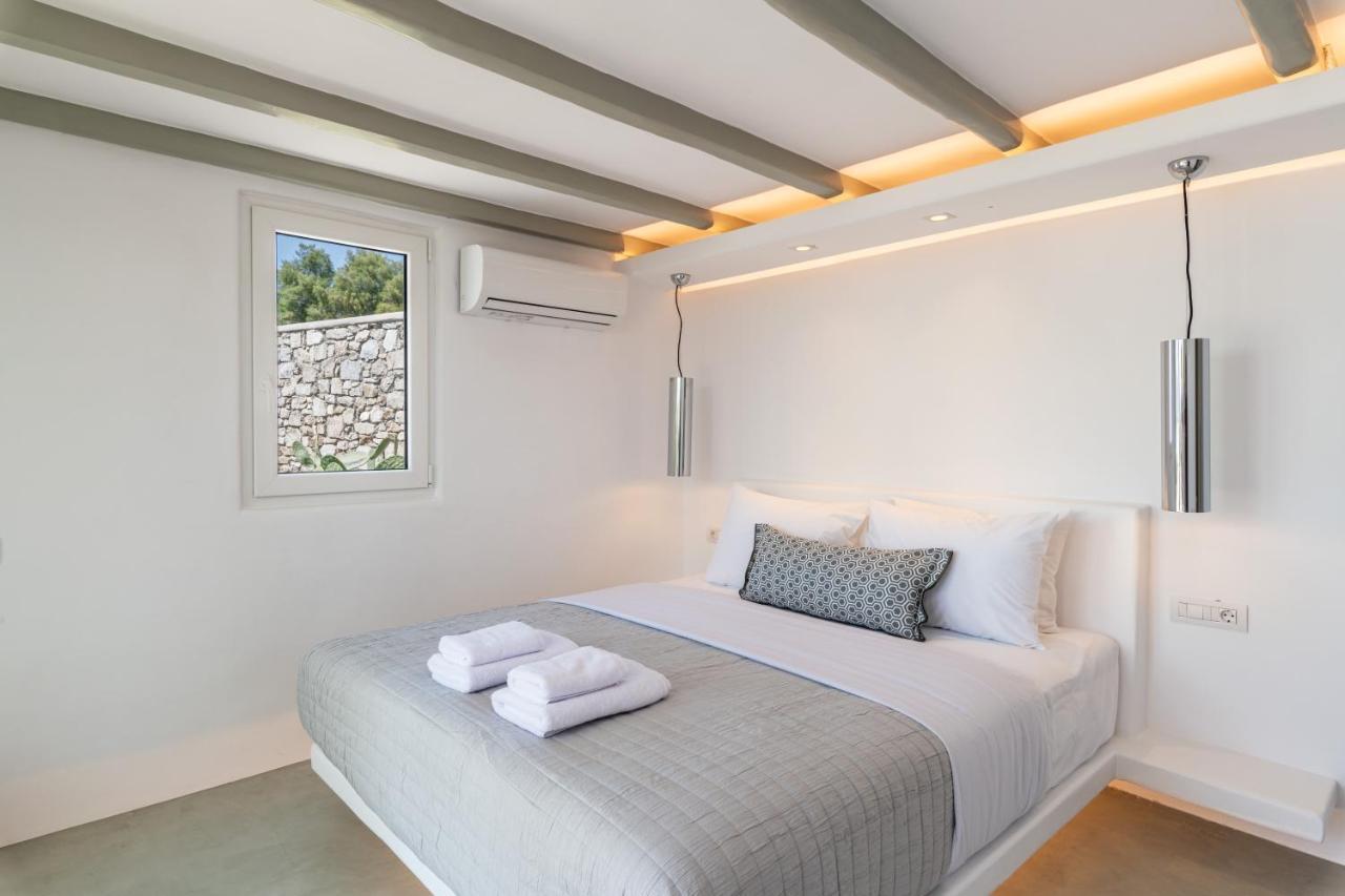 Villa In Mykonos - 6 Bedroom - 1Km From Mykonos Town - Infinity Pool - Sunset View Zewnętrze zdjęcie